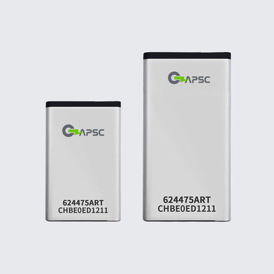 3.7V800mAh-4000mAh Charpente en aluminium Cellule de batterie