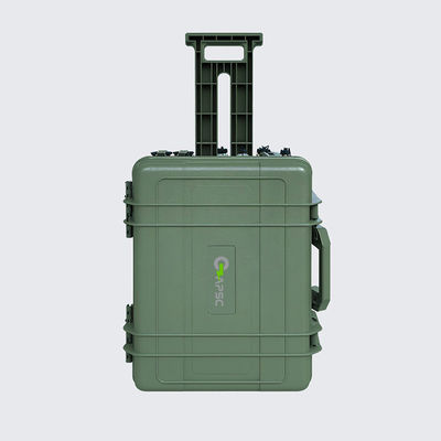 Stockage d'énergie portable remorquable à tige 51,2 V 72 Ah